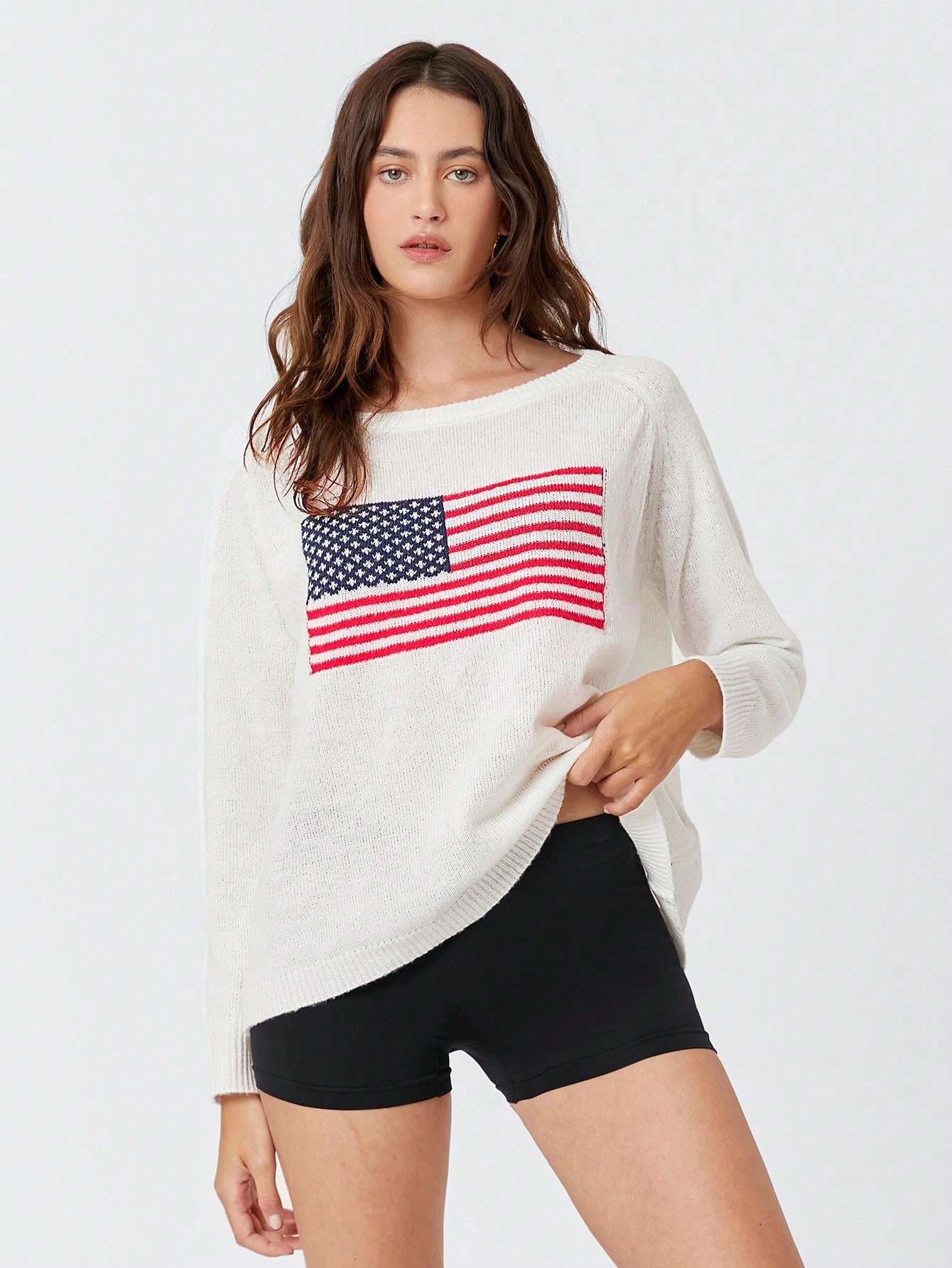 Fall clothing: Women's Asymmetric Collar Sweater for Autumn/Winter