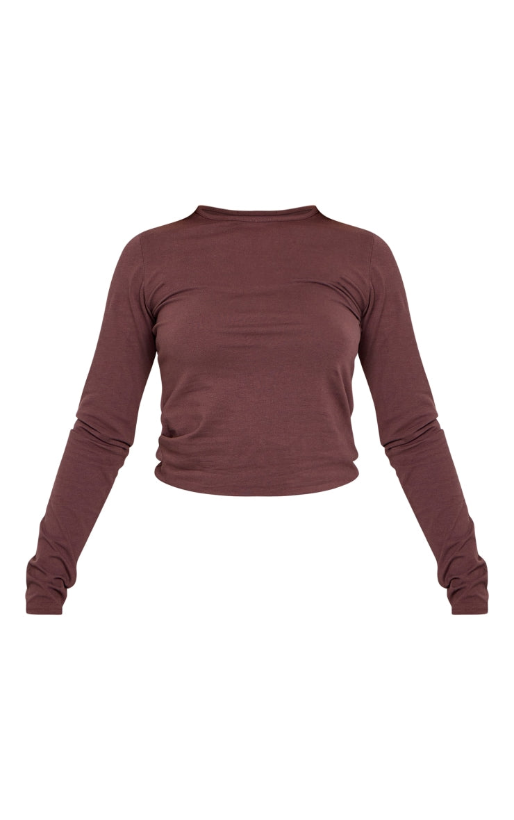 Long Sleeve Fitted T Shirt