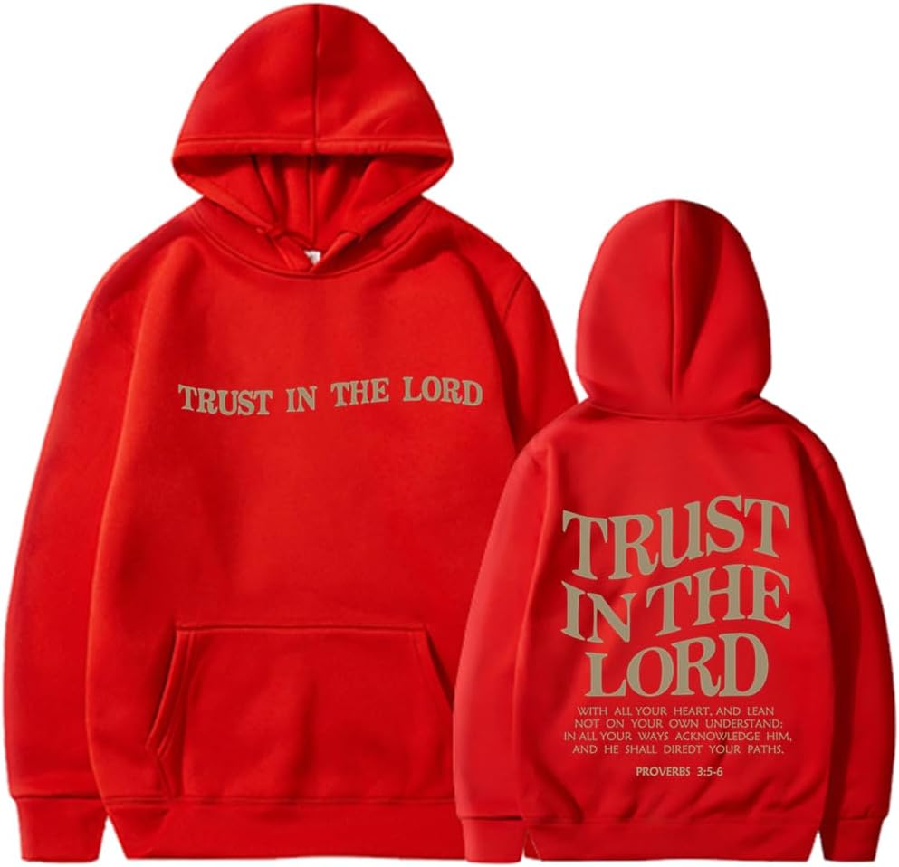 Trust In The Lord Hoodie Christian Hoodies T