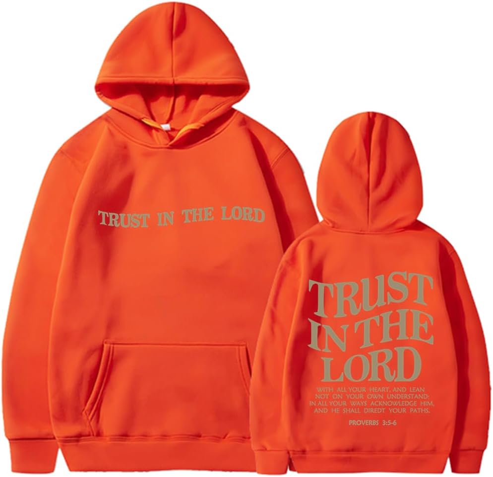 Trust In The Lord Hoodie Christian Hoodies T