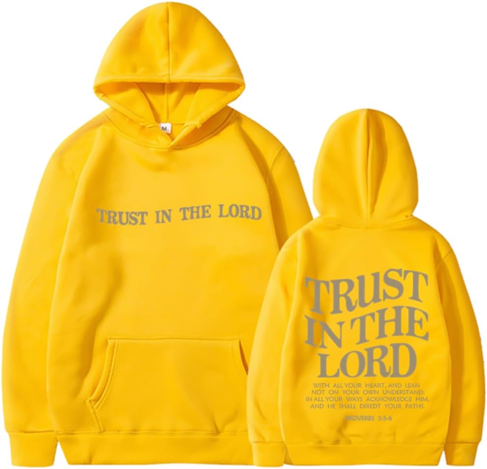 Trust In The Lord Hoodie Christian Hoodies T