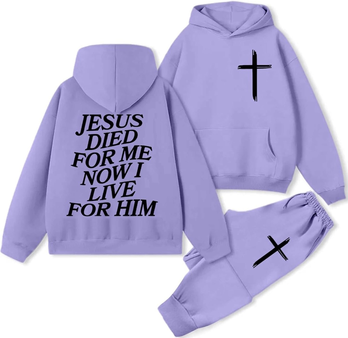 JESUS Unisex Tracksuit Sets