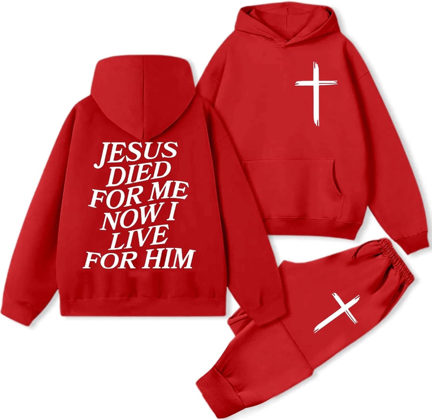 JESUS Unisex Tracksuit Sets