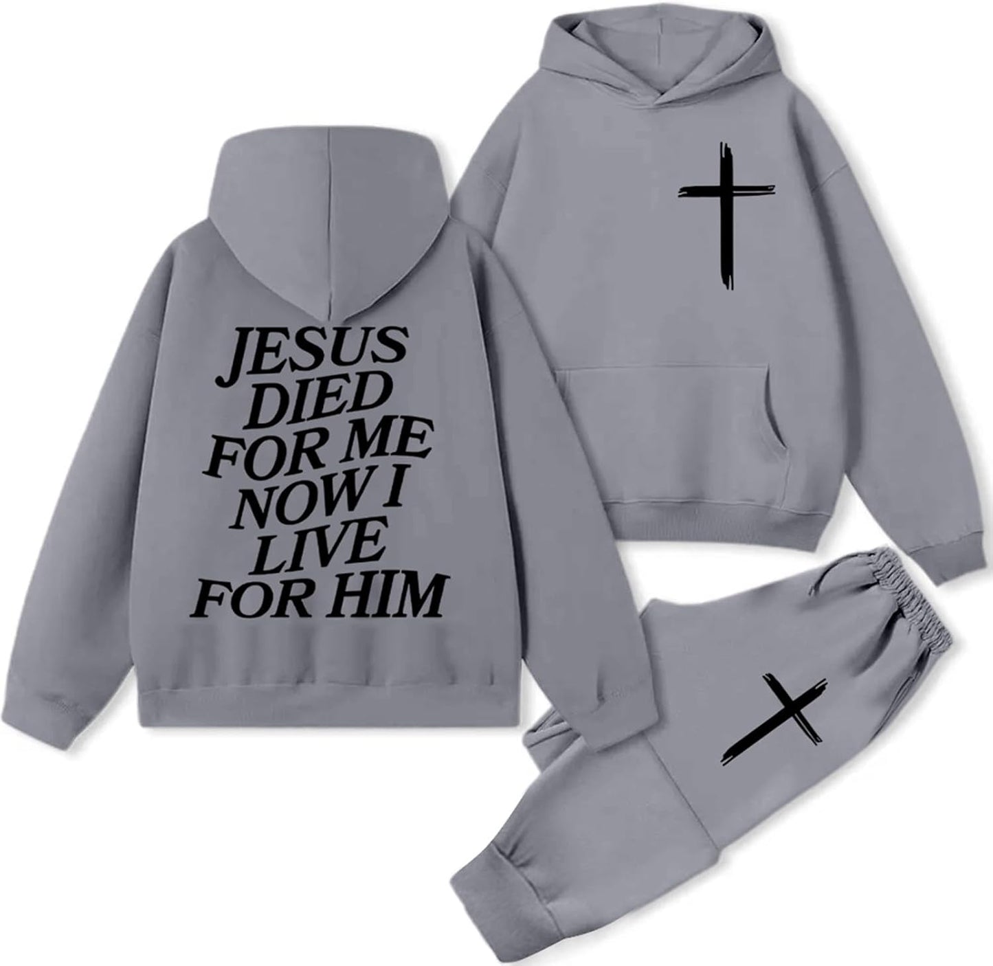 JESUS Unisex Tracksuit Sets