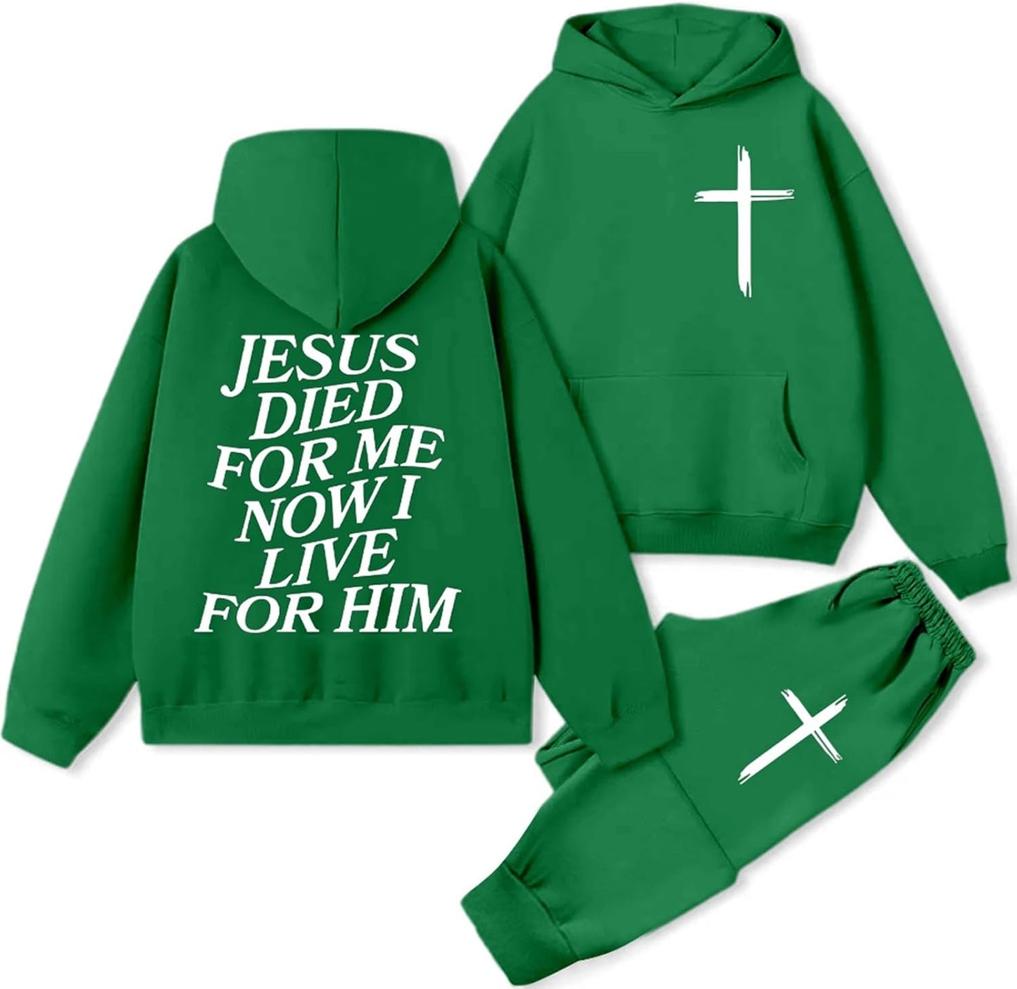 JESUS Unisex Tracksuit Sets