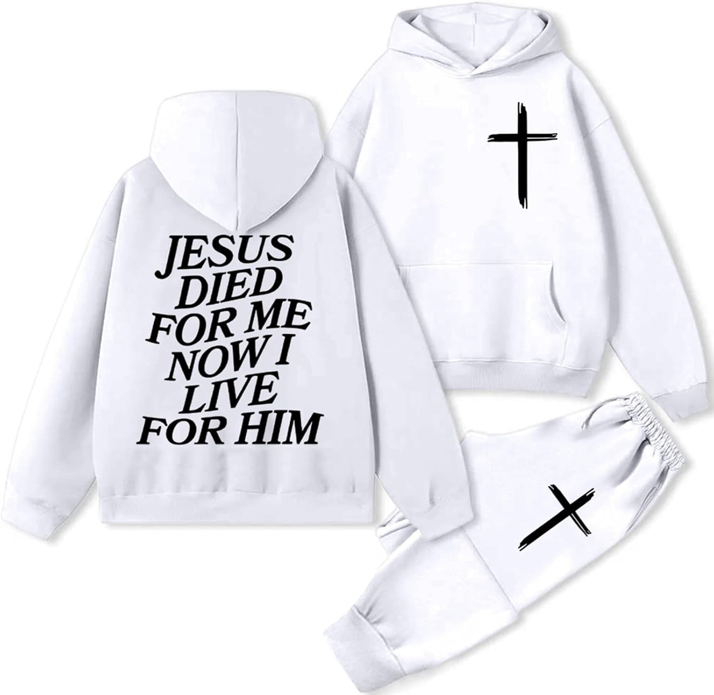 JESUS Unisex Tracksuit Sets