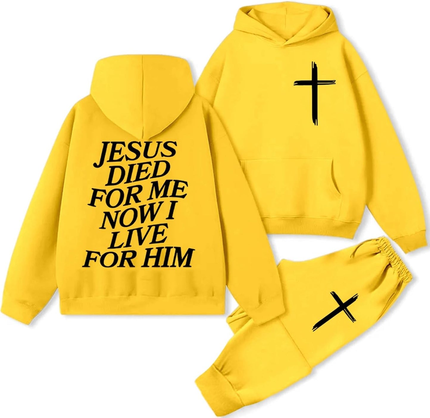 JESUS Unisex Tracksuit Sets