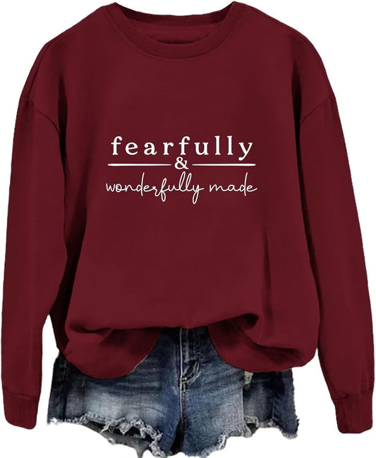 Fearfully And Wonderfully Made Sweatshirt,