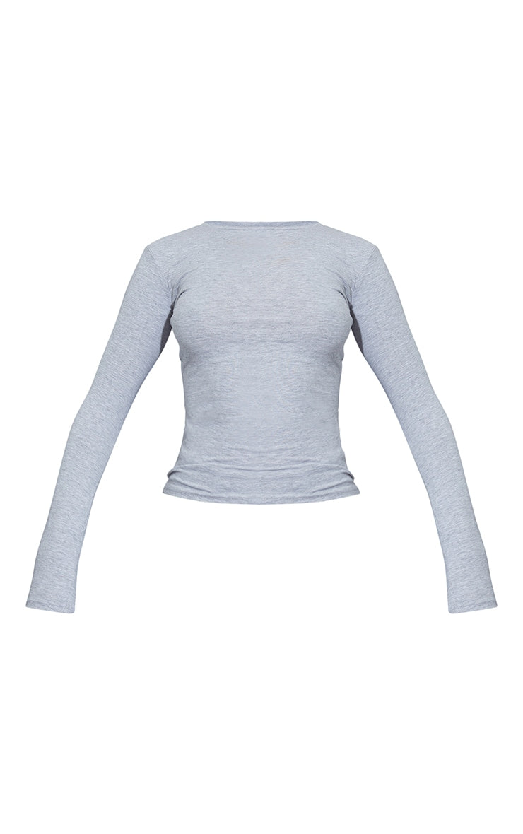 Long Sleeve Fitted T Shirt